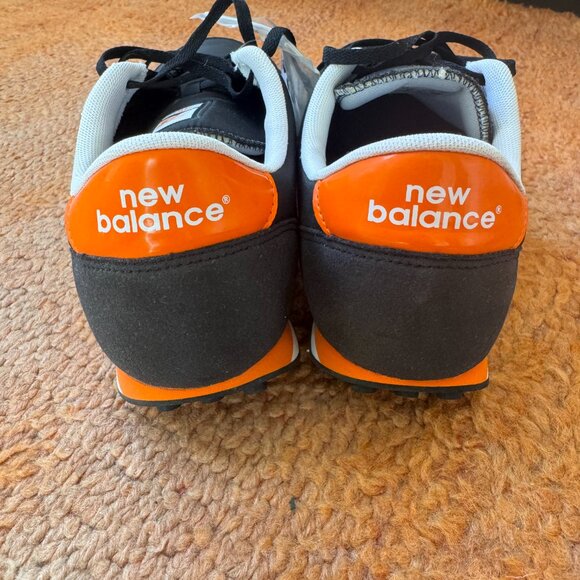 New in Box, Men's Retro New Balance 410 Classic Black White & Orange, Size 10 - Picture 4 of 10